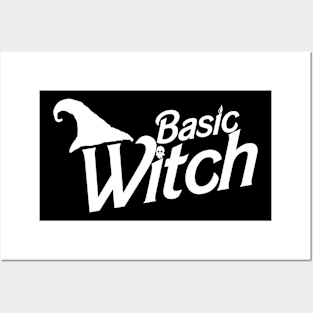 Basic Witch (White) Posters and Art